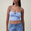 Tanks & Camis * | Cotton On Women Naomi Tie Front Cami