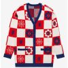 Cardigans * | Boxlunch Marvel Spider-Man Retro Checkered Women'S Plus Size Cardigan