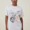 Graphic T-Shirts * | Cotton On Women The Oversized Graphic License Tee