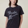 Graphic T-Shirts * | Cotton On Women The Oversized Graphic License Tee