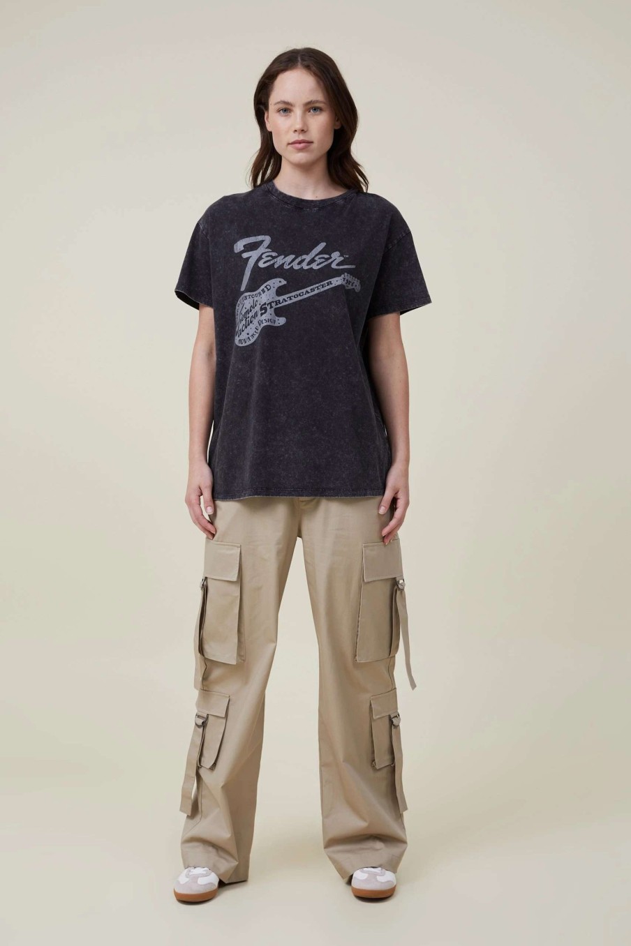 Graphic T-Shirts * | Cotton On Women The Oversized Graphic License Tee