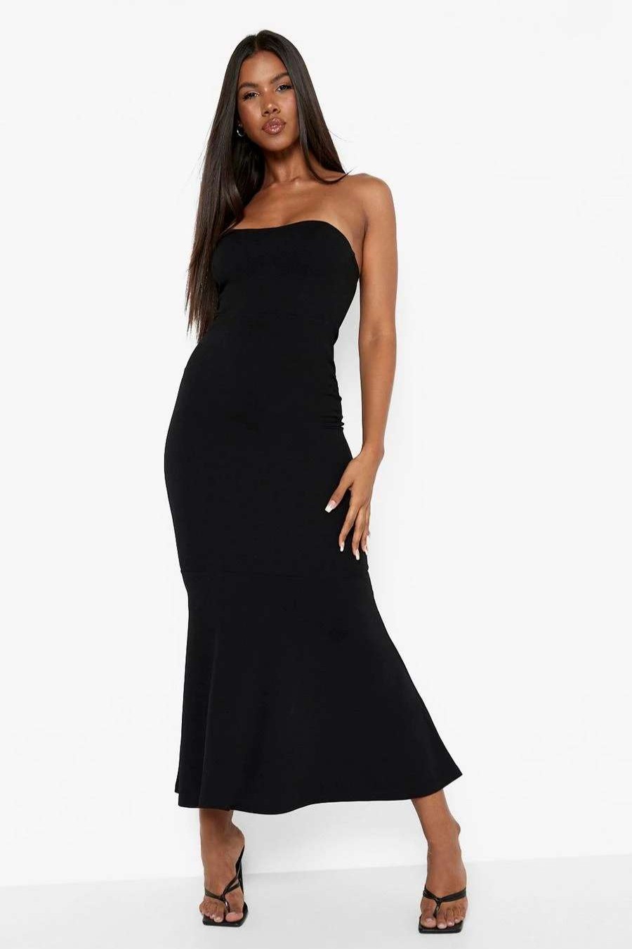 Maxi Dresses * | Bandeau Fishtail Maxi Dress