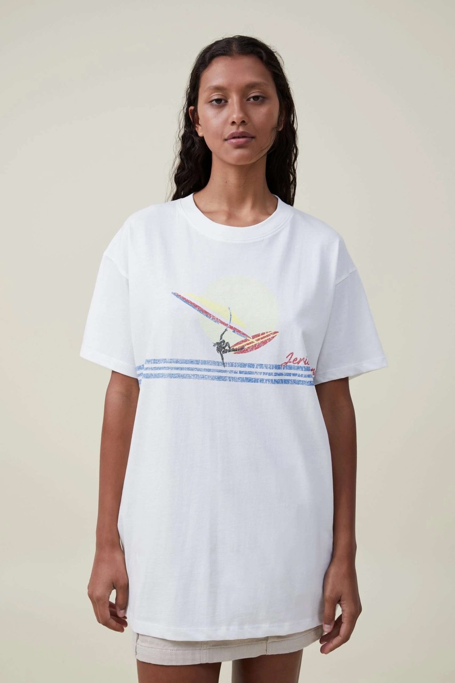 Graphic T-Shirts * | Cotton On Women The Oversized Graphic Tee