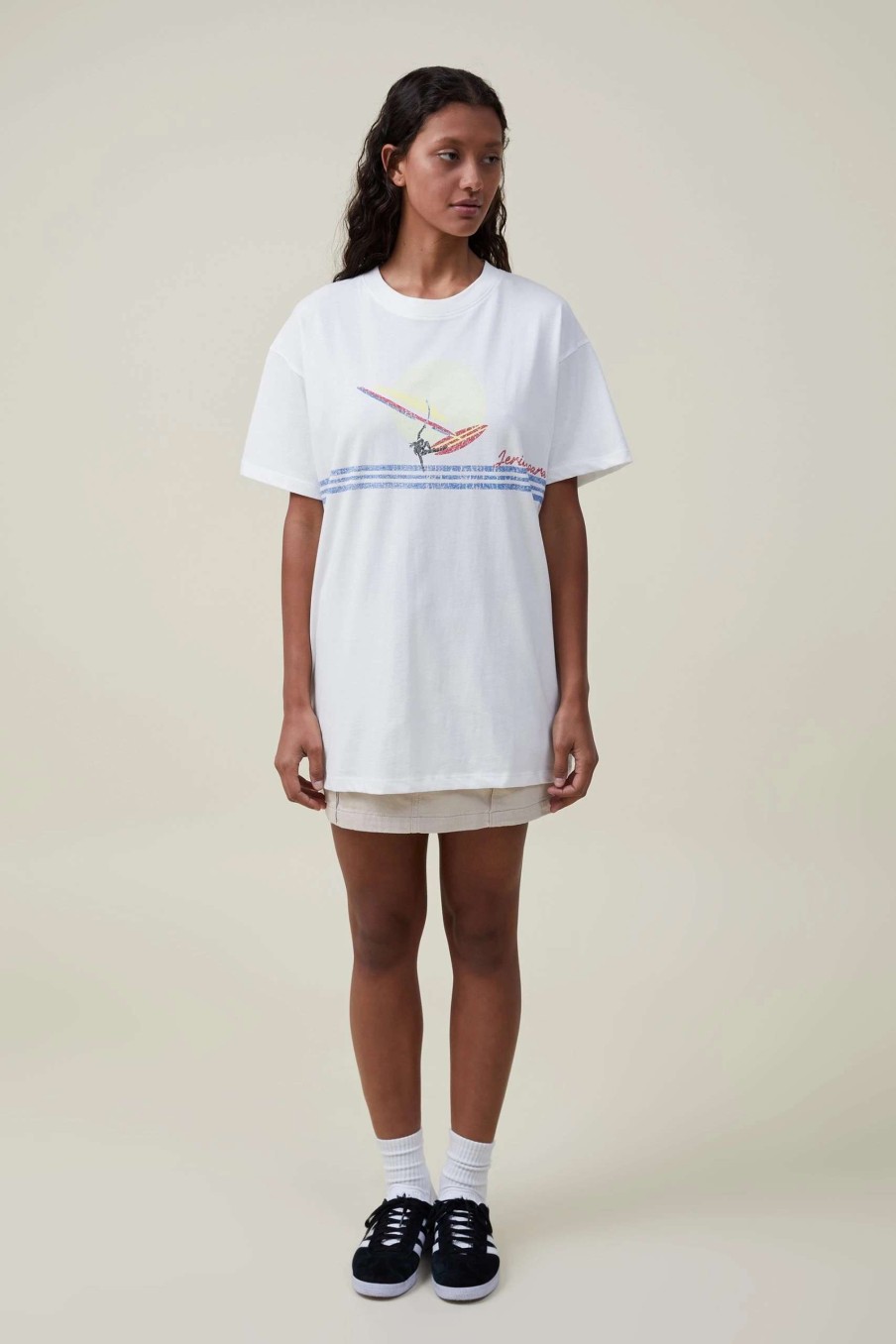 Graphic T-Shirts * | Cotton On Women The Oversized Graphic Tee