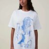 Graphic T-Shirts * | Cotton On Women The Oversized Graphic License Tee