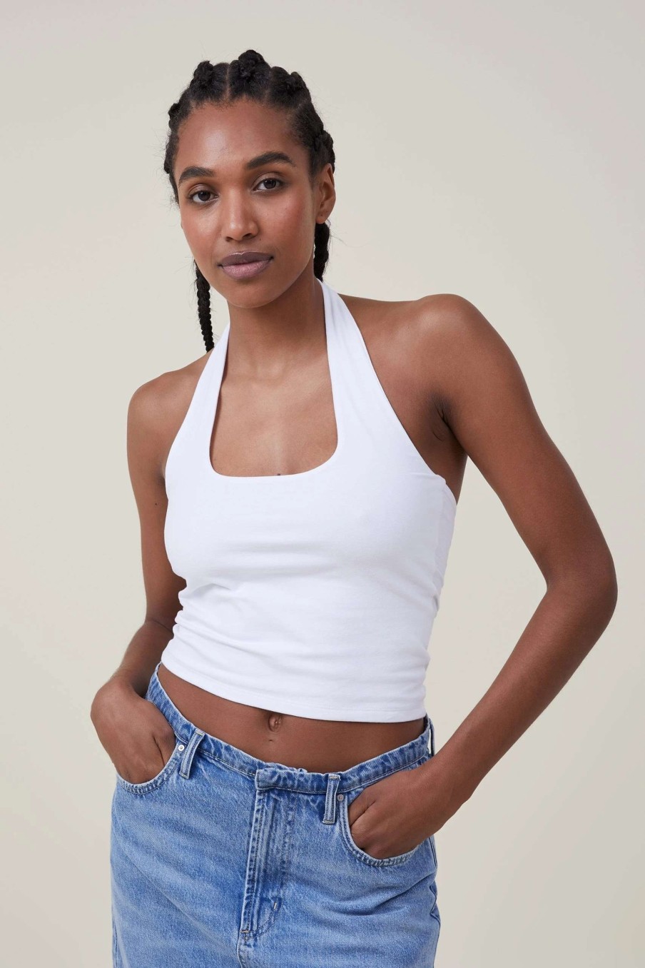 Tanks & Camis * | Cotton On Women Jessica Halter Top