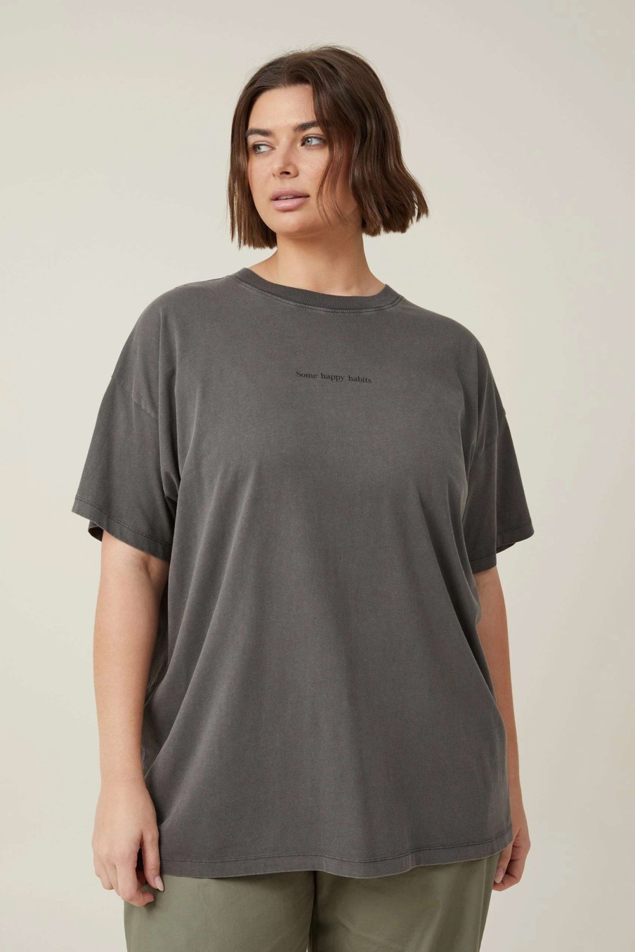 Graphic T-Shirts * | Cotton On Women The Oversized Graphic Tee