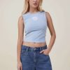 Graphic T-Shirts * | Cotton On Women 90 S Crop Graphic Tank