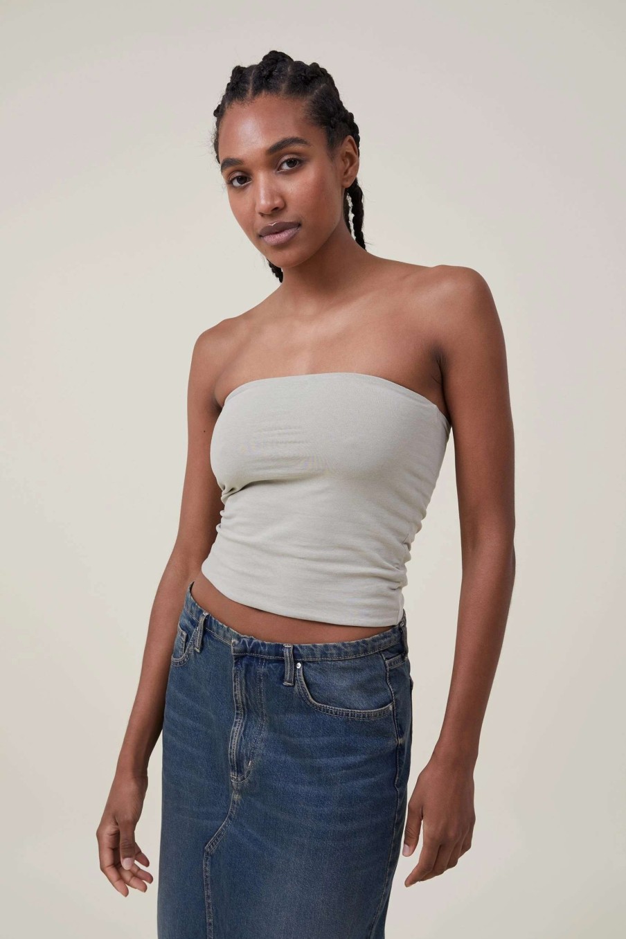 Tanks & Camis * | Cotton On Women Jessica Tube Top