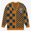 Cardigans * | Harry Potter Ravenclaw Checkered Women'S Cardigan Boxlunch Exclusive