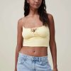 Tanks & Camis * | Cotton On Women Naomi Tie Front Cami