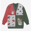 Cardigans * | Studio Ghibli My Neighbor Totoro Panel Women'S Cardigan Boxlunch Exclusive