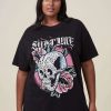 Graphic T-Shirts * | Cotton On Women The Oversized Graphic License Tee