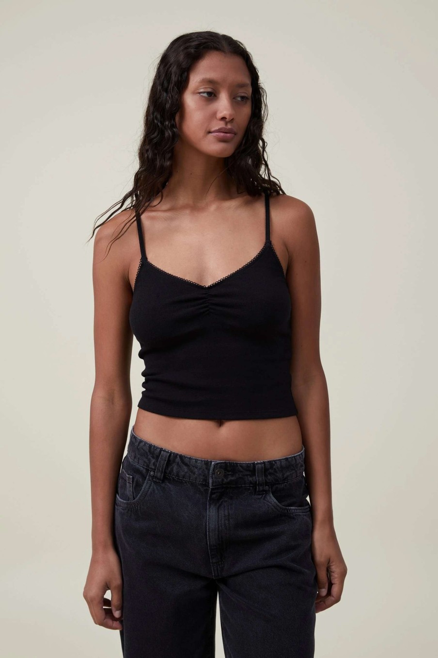 Tanks & Camis * | Cotton On Women Claudia Pointelle Cami