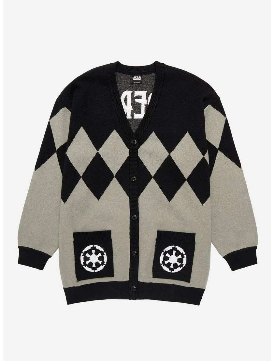 Cardigans * | Star Wars Imperial Women'S Cardigan Boxlunch Exclusive