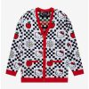 Cardigans * | Sanrio Hello Kitty Checkered Cardigan Boxlunch Exclusive