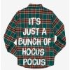 Button-Up Tops * | Boxlunch Cakeworthy Disney Hocus Pocus Bunch Of Hocus Pocus Flannel