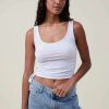 Tanks & Camis * | Cotton On Women Christie Rouched Side Tank