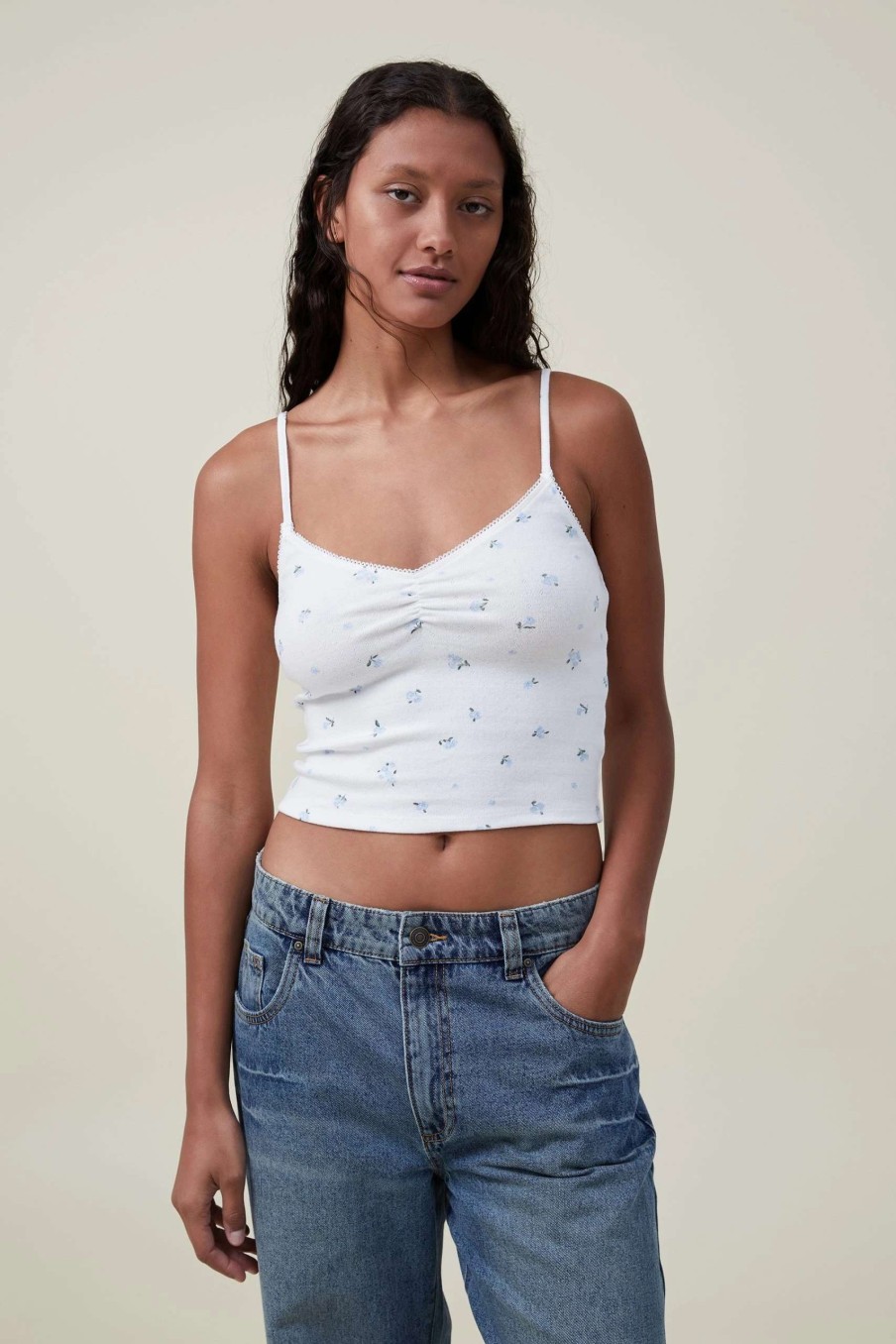 Tanks & Camis * | Cotton On Women Claudia Pointelle Cami