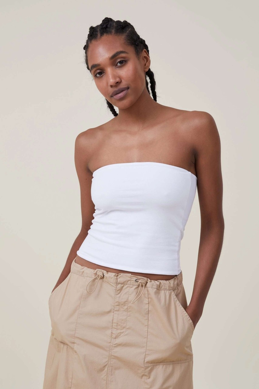 Tanks & Camis * | Cotton On Women Jessica Tube Top