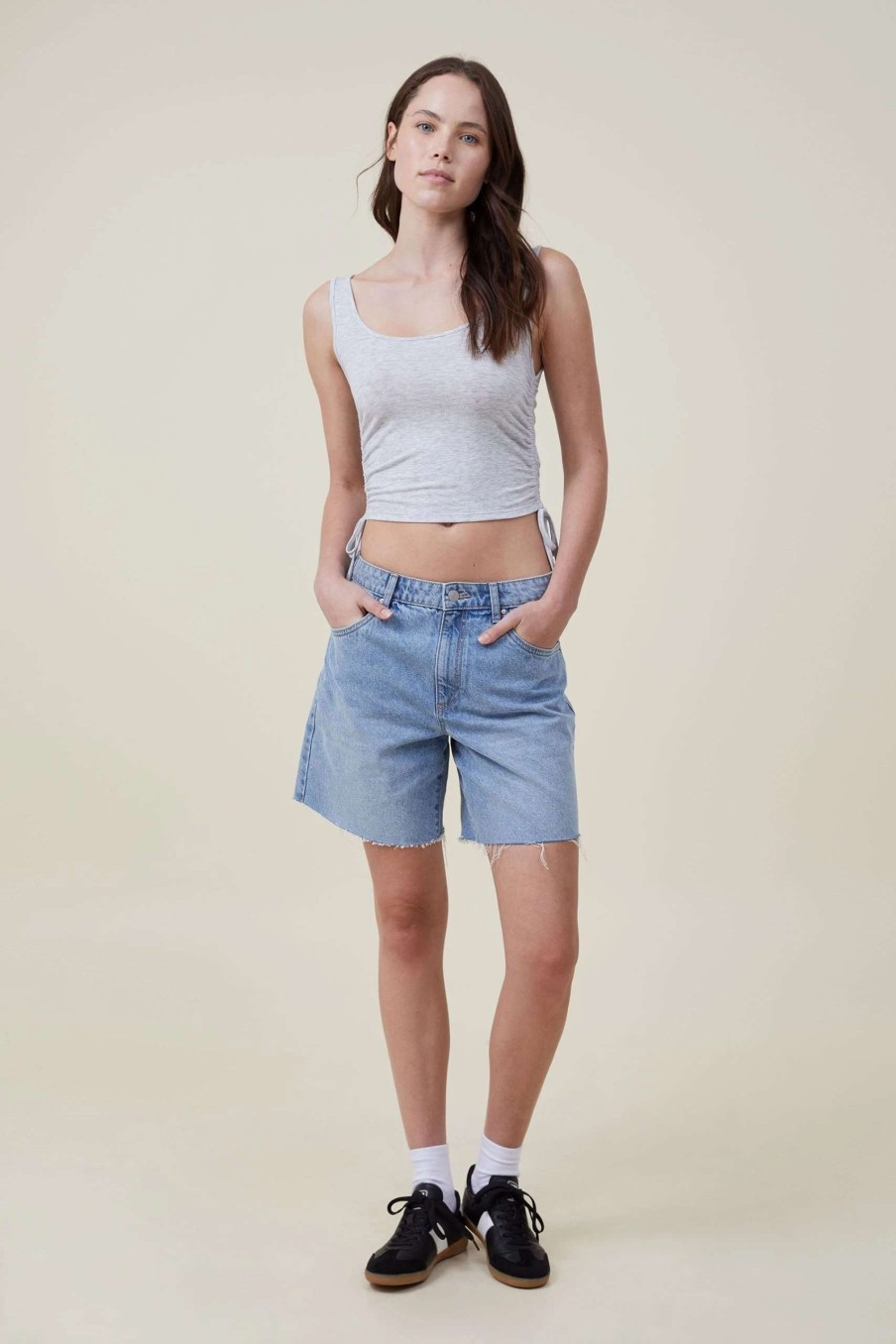 Tanks & Camis * | Cotton On Women Christie Rouched Side Tank