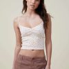 Tanks & Camis * | Cotton On Women Claudia Pointelle Cami