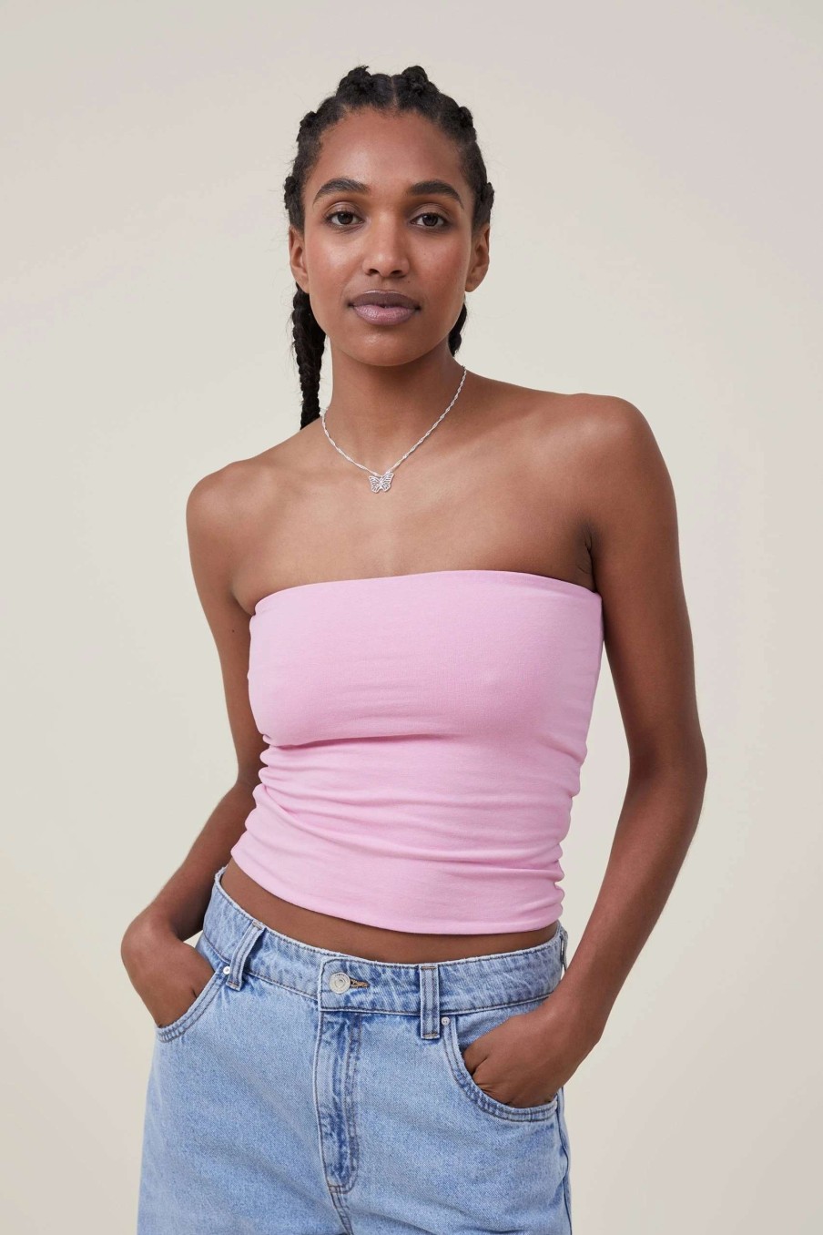 Tanks & Camis * | Cotton On Women Jessica Tube Top