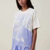 Graphic T-Shirts * | Cotton On Women The Oversized Graphic License Tee