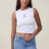 Graphic T-Shirts * | Cotton On Women 90 S Crop Graphic Tank